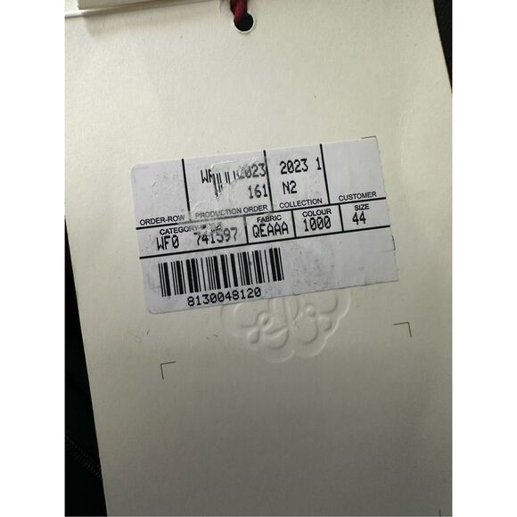 Alexander McQueen Drape Off-The-Shoulder Side Slit Gown - Picture 11 of 11